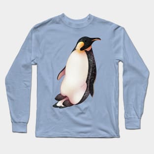 Cozy Emperor Penguin Long Sleeve T-Shirt